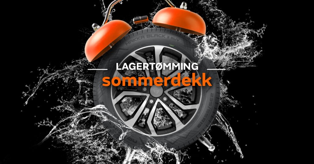 Lagertømming sommerdekk