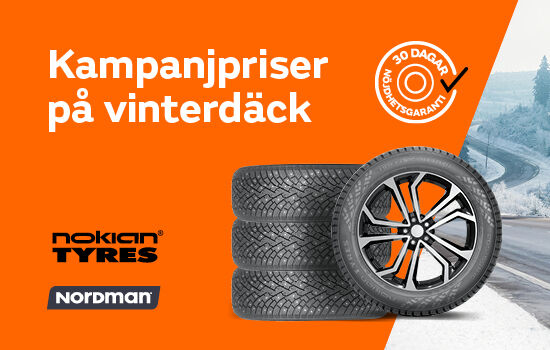 Kampanjpris vinterdäck hos Vianor