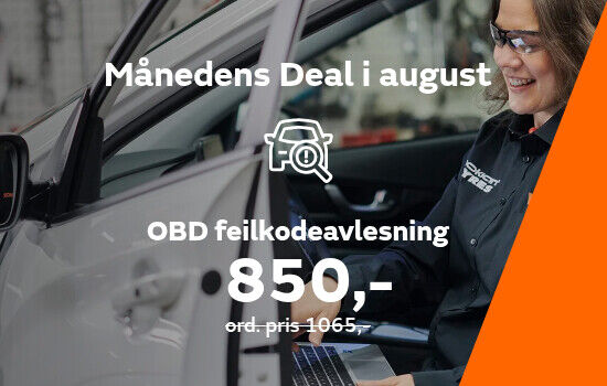 Månedens Deal i august hos Vianor