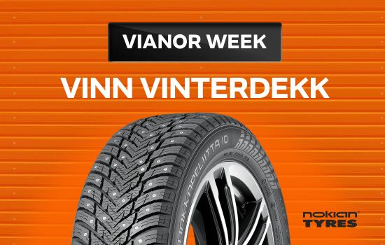 Vianor Week: 20% på alle Nokian Nordman dekk!