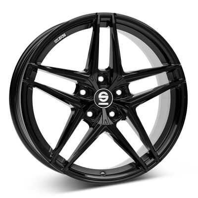 Sparco Record G.Blk alumiinivanne