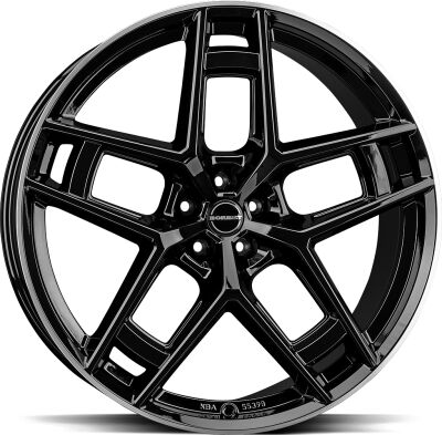Borbet TF Black Rim Polished Glossy alumiinivanne