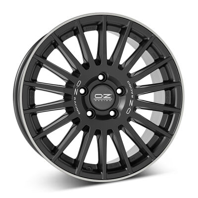 OZ Rally Desert M.Blk/Pol Lip alumiinivanne