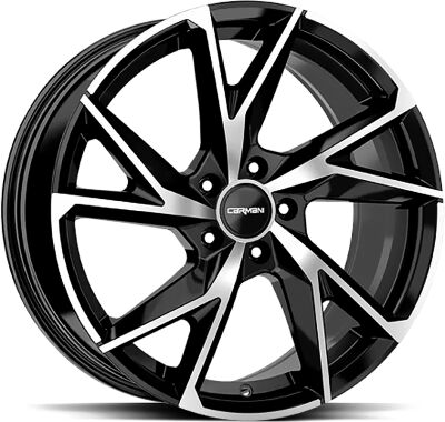 Carmani Rudi Black Polish alumiinivanne