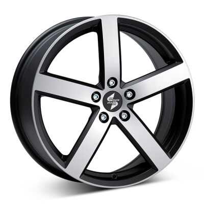 Eta Beta Eros Matte Black/Polished alumiinivanne