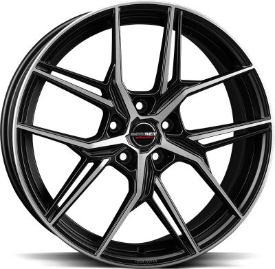 Borbet QX Black Polished Matt alumiinivanne