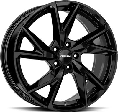 Carmani Rudi Black  alumiinivanne