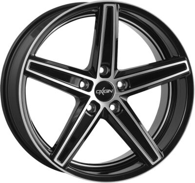 Oxigin Concave Black Full Polish alumiinivanne