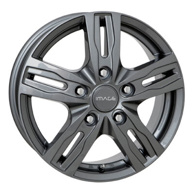 Image Solid Anthracite alumiinivanne