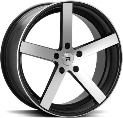 R-Series R1 Black Polish  lättmetallfälg