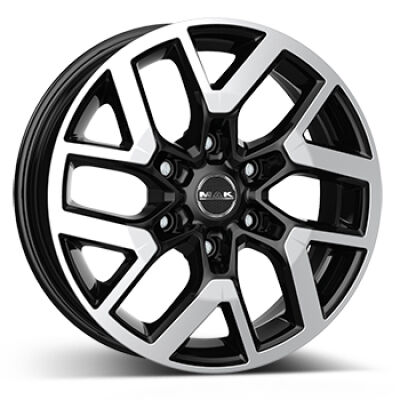 MAK Gravel Black Mirror alumiinivanne