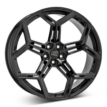 MSW 53 Glossy Black alumiinivanne