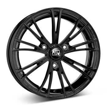 MSW X2 G.Blk alumiinivanne