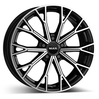 MAK Asphalt Black Mirror alumiinivanne