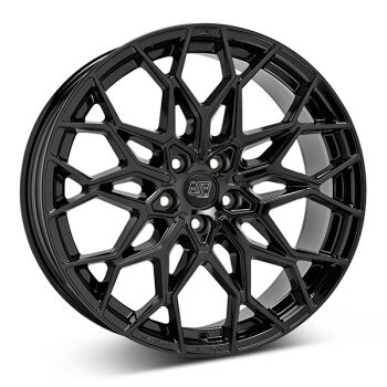 MSW 51 Glossy Black alumiinivanne