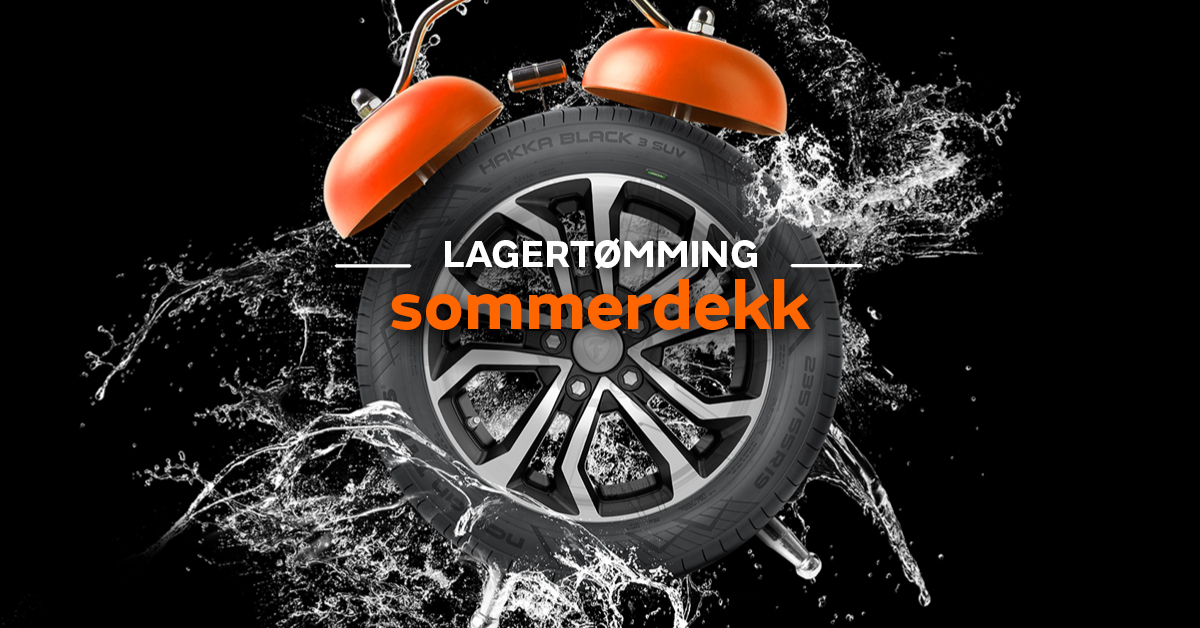 Lagertømming sommerdekk