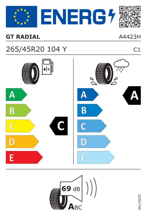 EU-rengasmerkinnät: 100A4423H
