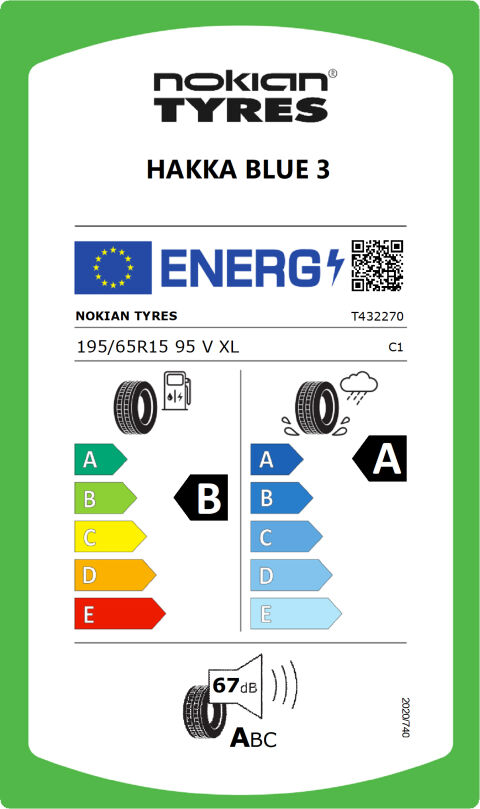 EU-däckmärkning: T432270