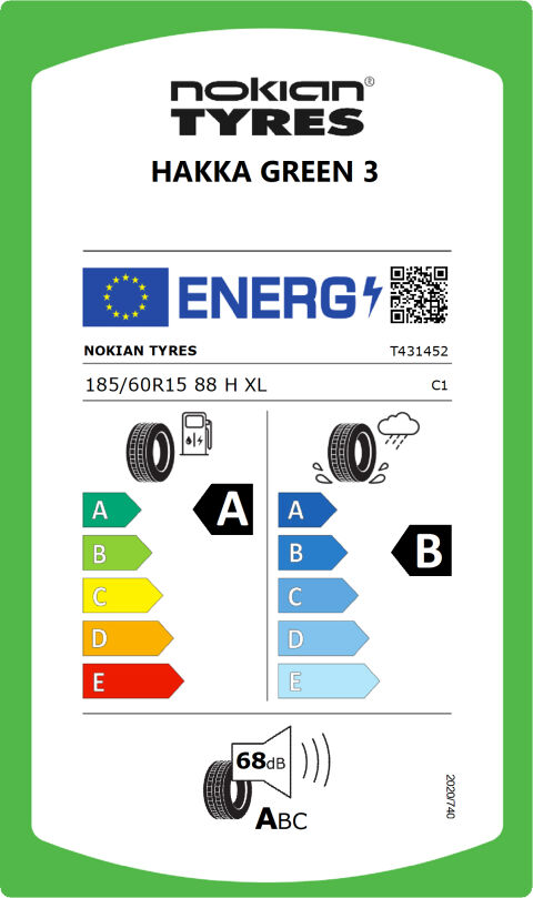 EU-däckmärkning: T431452