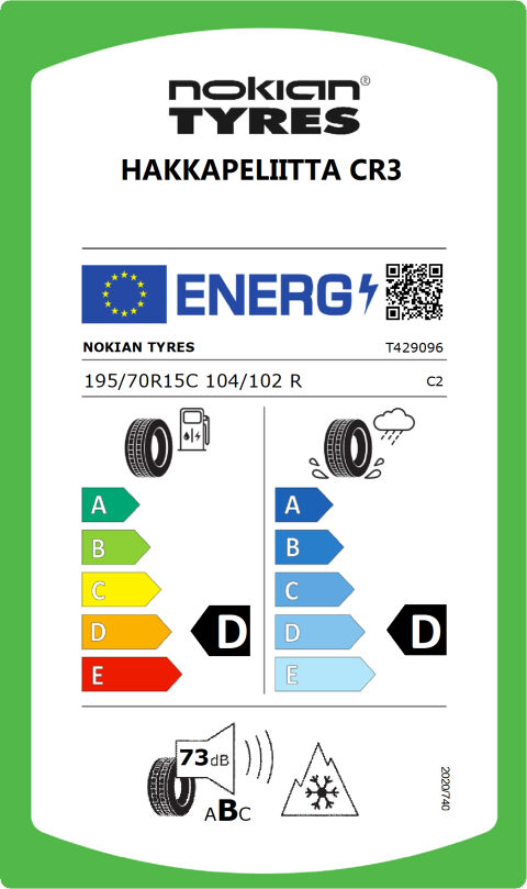 EU-däckmärkning: T429096