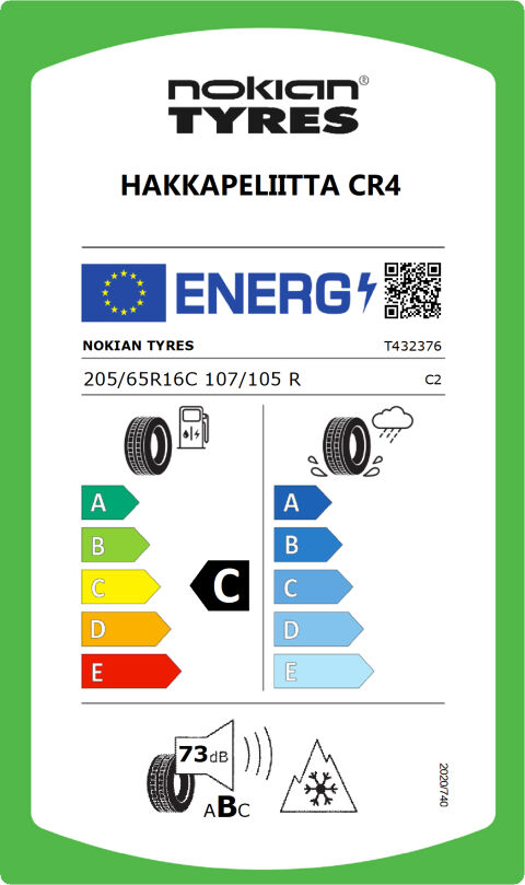 EU-däckmärkning: T432376