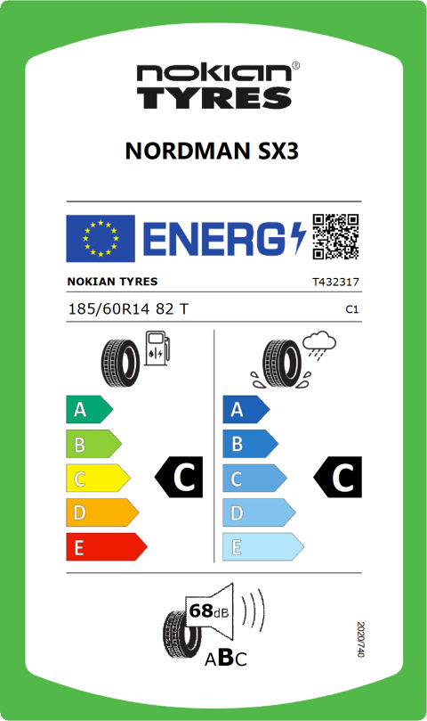 EU-däckmärkning: T432317