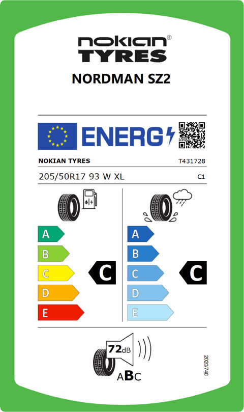 EU-däckmärkning: T431728