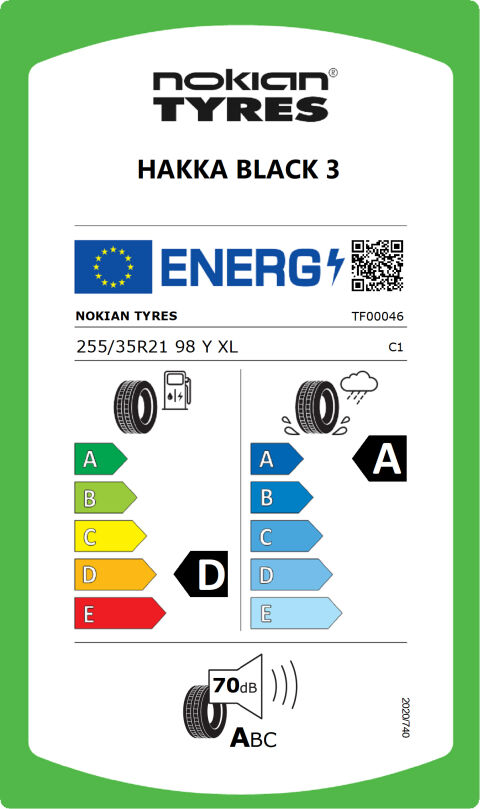 EU-däckmärkning: TF00046