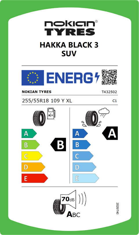 EU-däckmärkning: T432502