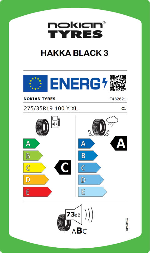 EU-däckmärkning: T432621