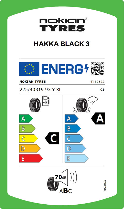 EU-däckmärkning: T432622