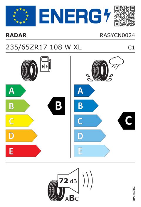 EU-däckmärkning: RASYCN0024