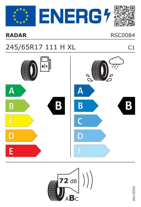 EU-däckmärkning: RSC0084