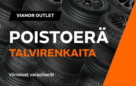 Poistoerä talvirenkaita