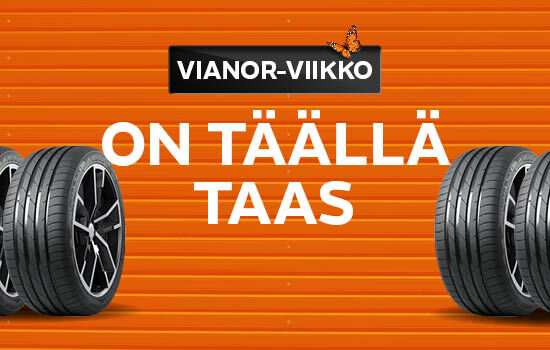 Vianor-viikko aloittaa kesän!
