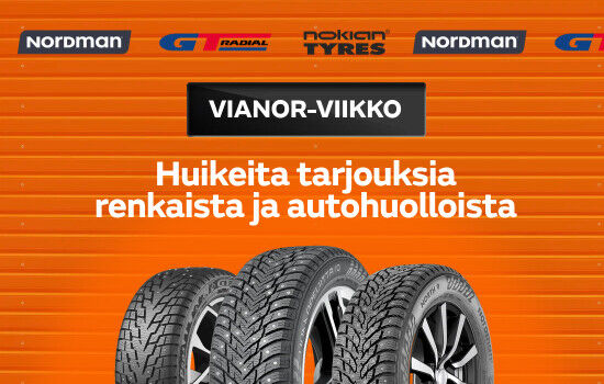 Vianor-viikko on täällä taas!