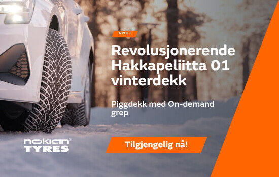 Nyheten Nokian Tyres Hakkapeliitta 01
