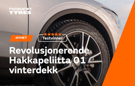 Nyheten Nokian Tyres Hakkapeliitta 01