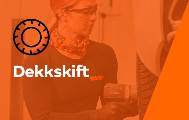 Dekkskift - Hjulskift hos Vianor