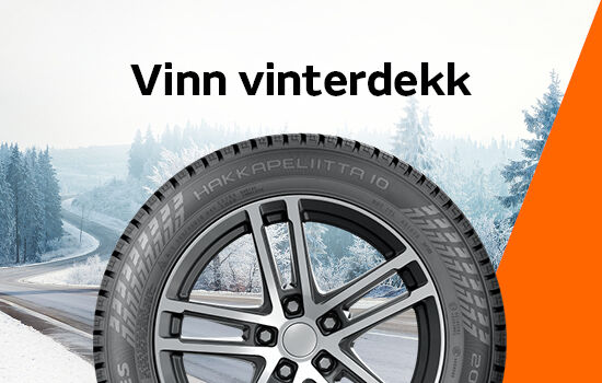 Delta og vinn vinterdekk hos Vianor