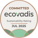 EcoVadis Committed Medalje bærekraft